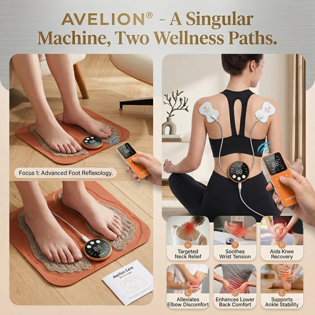 The Avelion® 3D Smart Foot Massage Pad